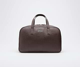 Mens Vegan Leather 40 L Duffle Bag | Premium Travel & Gym Bag | Top Ha