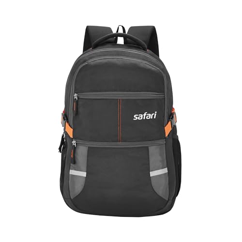 Safari Omega spacious/large laptop backpack with Raincover, college ba