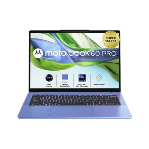 MOTOROLA Motobook 60 Pro Full Metal AI PC 2.8K OLED Intel Core Ul...mo