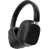 PHILIPS TAH6550 Wireless Bluetooth Over-Ear Headphones with 3 Mics, 60