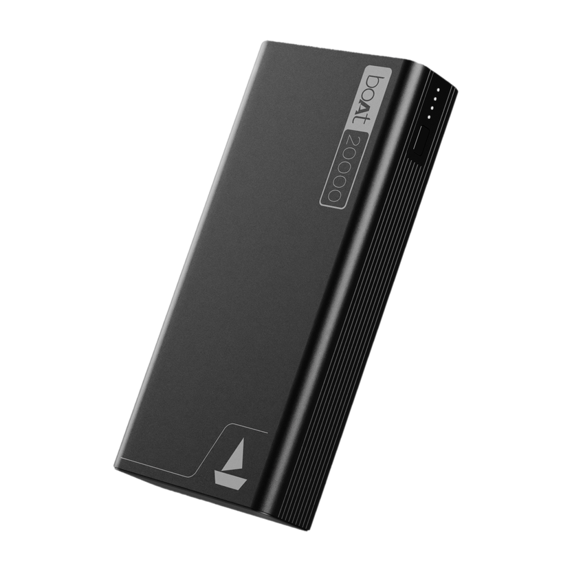 boAt 20000 mAh 22.5 W Slim Power Bank (Carbon Black, Lithium Poly...mo