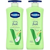 Vaseline Aloe Fresh Body Lotion,24 HR Long Lasting Moisturisation with