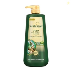 Kesh King Gold Anti Hairfall Shampoo, Reduces Hair Fall, Makes Hair St