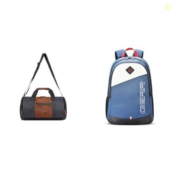 Gear Clubsport 3 9 /33L Faux Leather Large Water Resistant Duffle Bag/