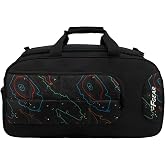 F Gear Enduro Topo Black 32L Travel Duffle Bag with Spacious Main Comp