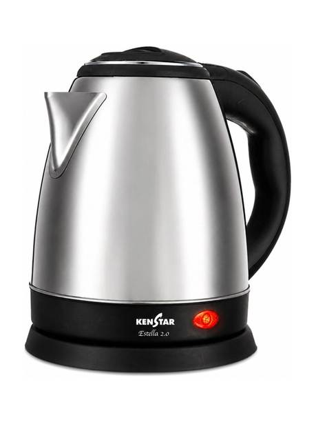 Kenstar Estella 2.0 Electric Kettle 2 L, Steel Finish
