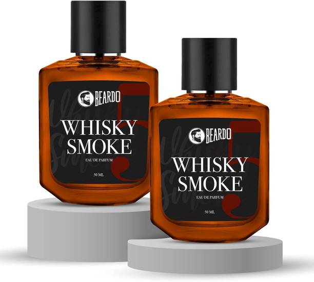 BEARDO Whisky Smoke Perfume for Men, 50ml | EAU DE PARFUM ( Pack of 2)