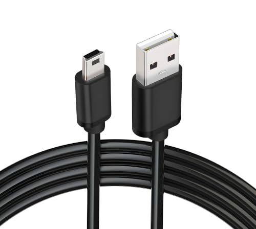 Mjkart USB 2.0 A Male to Mini-B 5 Pin 3 Meter V3 Cable (9.84 Feet) for