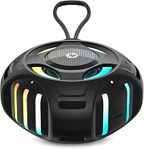 HP S305 Wireless Bluetooth Speaker (A20QDAA) | RGB LED Lights | Blueto