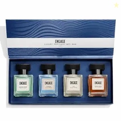 Luxury Perfume Gift Set for Men 80ml (20ml x 4) |4 Unique EDP Fragranc