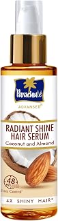Parachute Advansed Radiant Shine Hair Serum | Coconut & Almond | 48 Hr