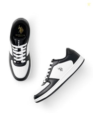 U.S. Polo ASSN. Rein 2.0 Black Sneakers Shoes with Premium Upper