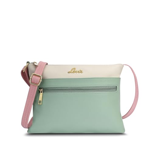 Lavie Women's Colourblock Lucille Top Zip Cross Body Sling Bag | Ladie