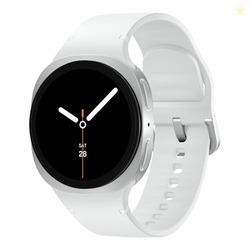 Samsung Galaxy Watch8 (40mm, Bluetooth, Silver) with 3nm Processor | D