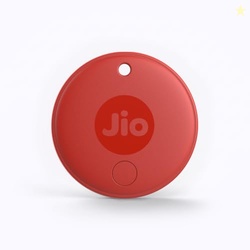 JioTag (2nd Generation) (Red) - Android or iOS Compatible IP64 Rated W