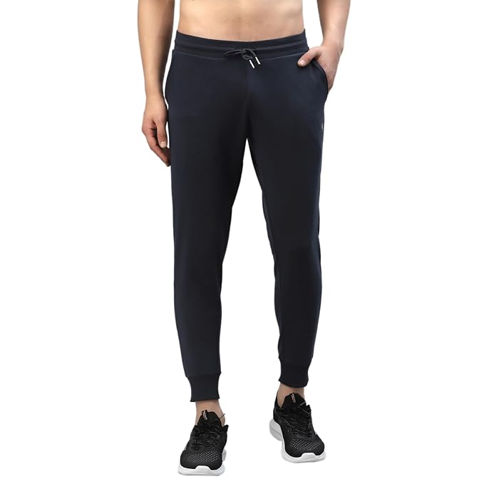 Red Tape Men Solid Cotton Poly Spandex Activewear Jogger | Comfortable
