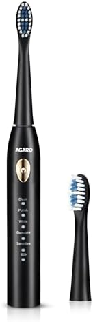 AGARO COSMIC LITE Sonic Electric Tooth Brush For Adults With 5 Modes,