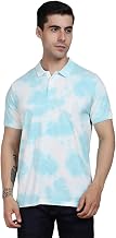 Dennis Lingo - Men's Cotton Tie & Dye Polo Regular Fit T-Shirt