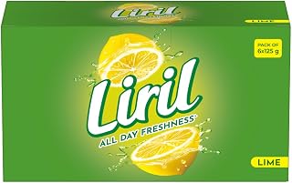 Lime Bathing Bar | Feel the Citrus Burst of Freshness | Pack of 6 (6 x