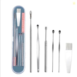DME SALES Ear Cleaning Kit Steel Ear Cleaner Reusable Ear Wax Remover