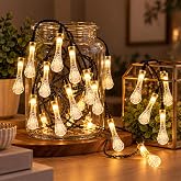 Desidiya Fairy 12 Water LED Drop String Lights 4Mtr String Light for D