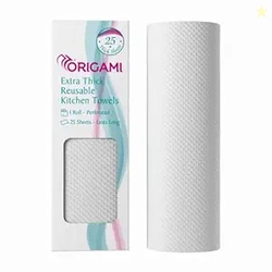 Origami Non-Woven Kitchen Towel | Pack of 1 | 25 Pulls Each Origami No