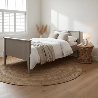APRODZ Solid Wood Without Storage Single Size Celyn Bed for Bedroom St