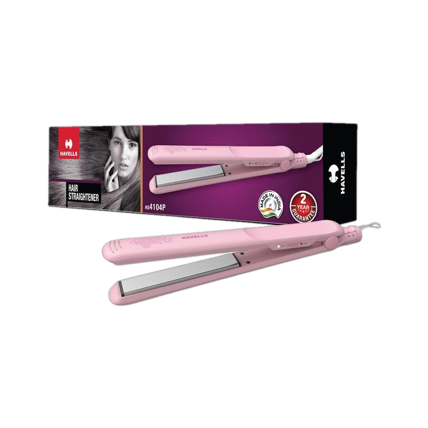 HAVELLS HS4104P HS4104P Hair Straightener (Pink)