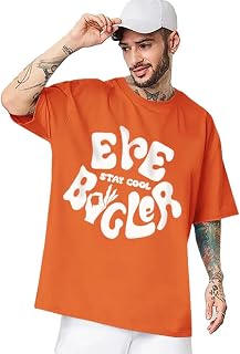 Unisex's Letter Print Oversized Fit T-Shirt