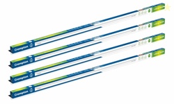 Crompton Laser Ray Smile 20W LED Batten, 4 Feet | 6500K, Pack of 4 | 4
