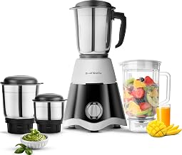 LONGWAY Super Dlx Juicer Mixer Grinder | Up to 750W Max Output Powerfu