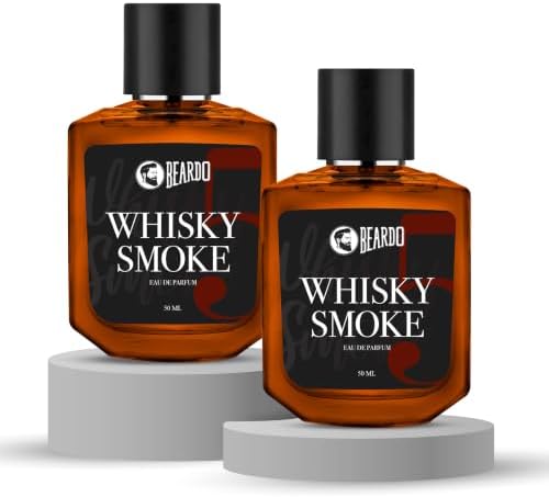 BEARDO Whisky Smoke Perfume For Men, 50Ml X 2 | Eau De Parfum | Strong
