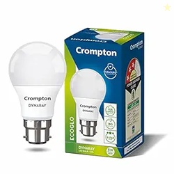 Crompton Dyna Ray 5W LED Bulb B22 | Cool Day Light, Pack of 1 | 4kV su