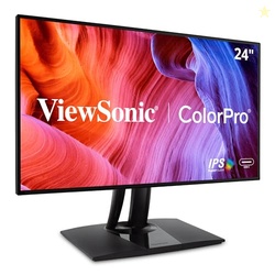 ViewSonic 24 Inch Colorpro Professional FHD IPS Monitor, Delta-E, TV S