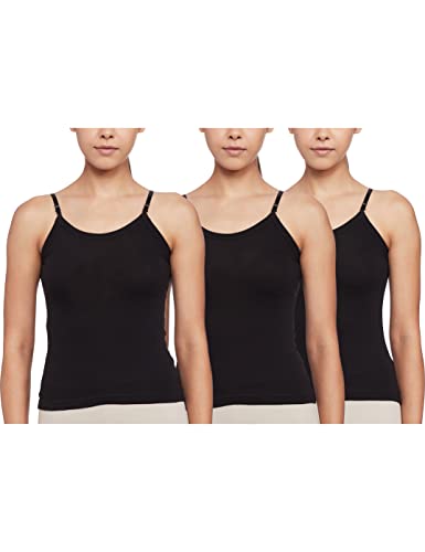 Rupa Softline Women Super Combed Cotton Spaghetti Strap Top, Under-Shi