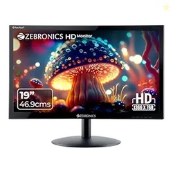 ZEBRONICS Zeb-V19Hd 18.5 Inch (46.99 Cm) Led Monitor with Supporting H