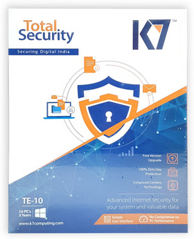 K7 Total Security 10 User 3 Years Voucher