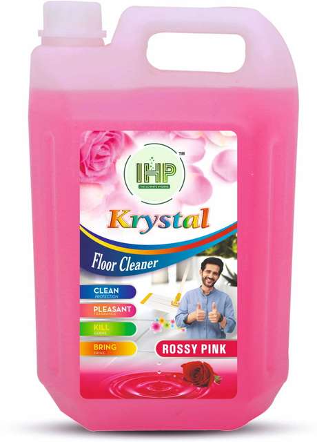 IHP ISHAN_KRYSTAL_PERFUMED FLOOR CLEANER 5L- ROSE Rose (2 x 2500 ...mo