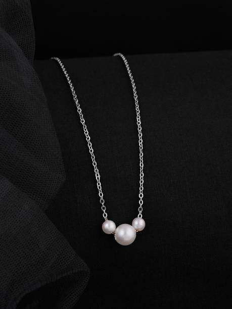 BRANDSOON Brandsoon pendant chain for women and girls Gold-plated...