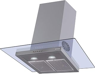 Faber 90 Cm 3 Way Silent Suction Chimney, 1095 m3/hr (Glassy 3D T2S2 L