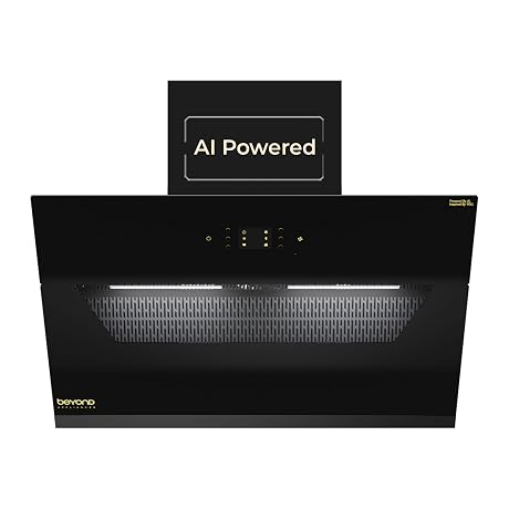 Beyond Appliances Elara 90cm Auto Clean Slant Kitchen Chimney | 1500 C