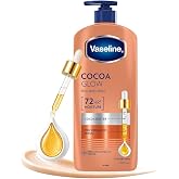 Vaseline Cocoa Glow Serum In Lotion, 600 ml | 100% Pure Cocoa & Shea B