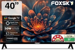 Foxsky 101.6 cm (40 inches) Full HD Smart QLED 40FS Google TV
