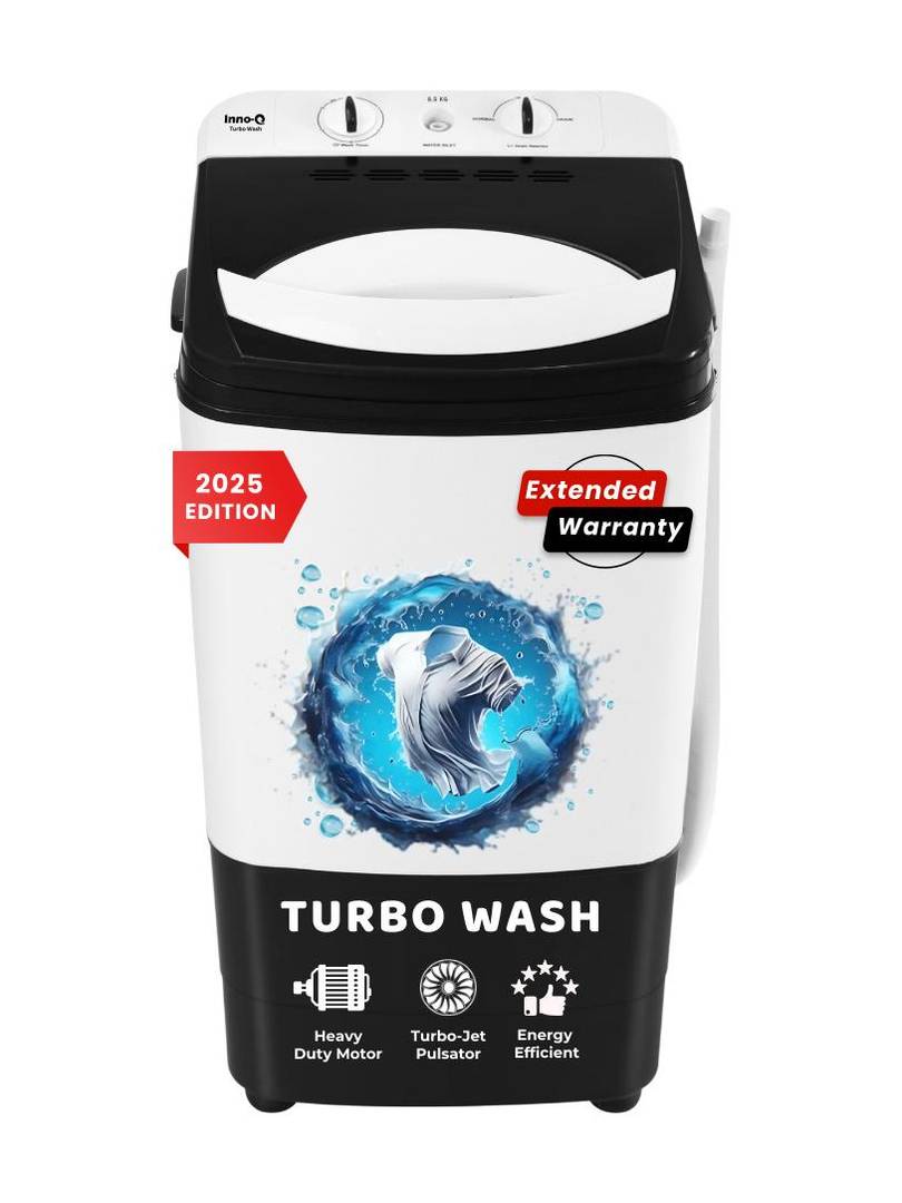 InnoQ 8.5 kg | Turbo Wash | Magic Filter | Lint Filter |Bubble Booster