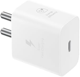 Samsung Original 25W USB Type-C Travel Adaptor Without Cable for Googl