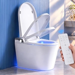 AINEXA Floor Mount Smart Toilet with Auto Flush, Heated Seat & Bidet W
