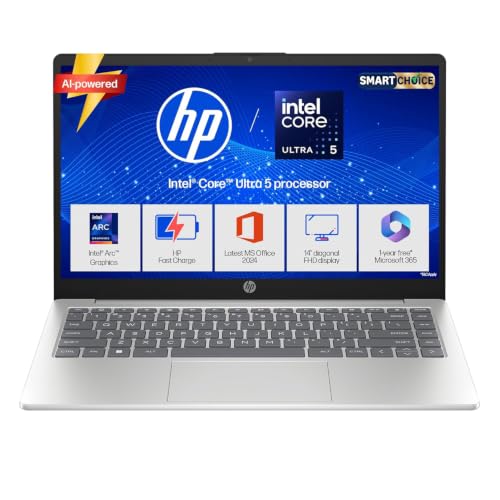 HP 15 Smartchoice, Intel Core Ultra 5 125H 12 TOPS, 24GB DDR5 (Upgrade