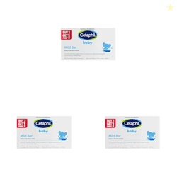 Cetaphil Baby Mild Cleansing Bar for Newborns & Babies 3 x 100 gm | Wi