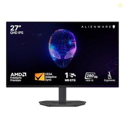 Alienware AW2726DL 27  QHD Monitor|280Hz Refresh, IPS Panel|AMD FreeSy