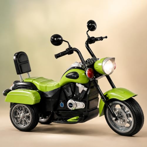 Lifelong Royal Electric Ride On Motor Bike for Kids, Semi Assembled Re